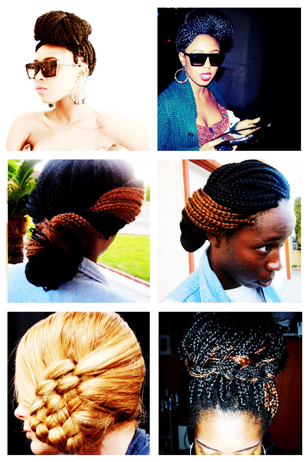Braided Hairstyles That Are In Your Face For Natural Black Hair Create Something to Inspire Someone!!!