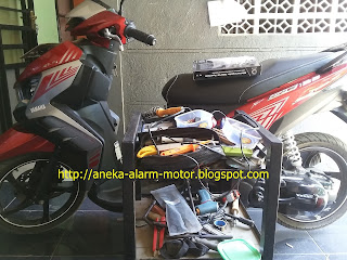 Cara pasang alarm motor pada Yamaha Xeon GT Cara pasang alarm motor pada Yamaha Xeon GT