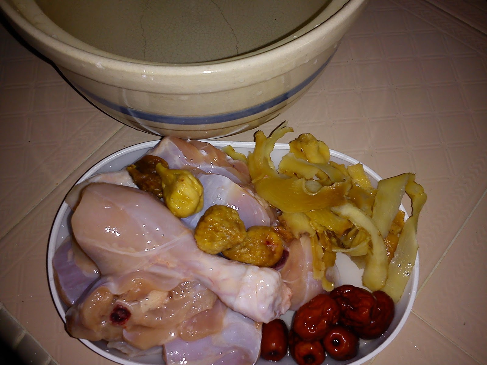 Cooking Pleasure DRIED FIGS, YOKE CHOK CHICKEN SOUP