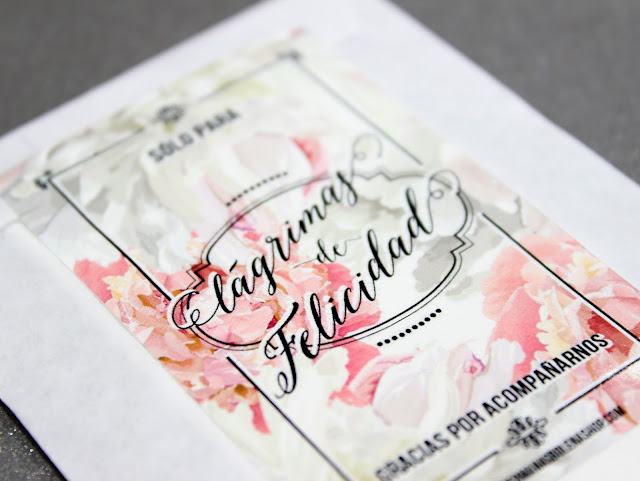 lágrimas de felicidad detalles de boda