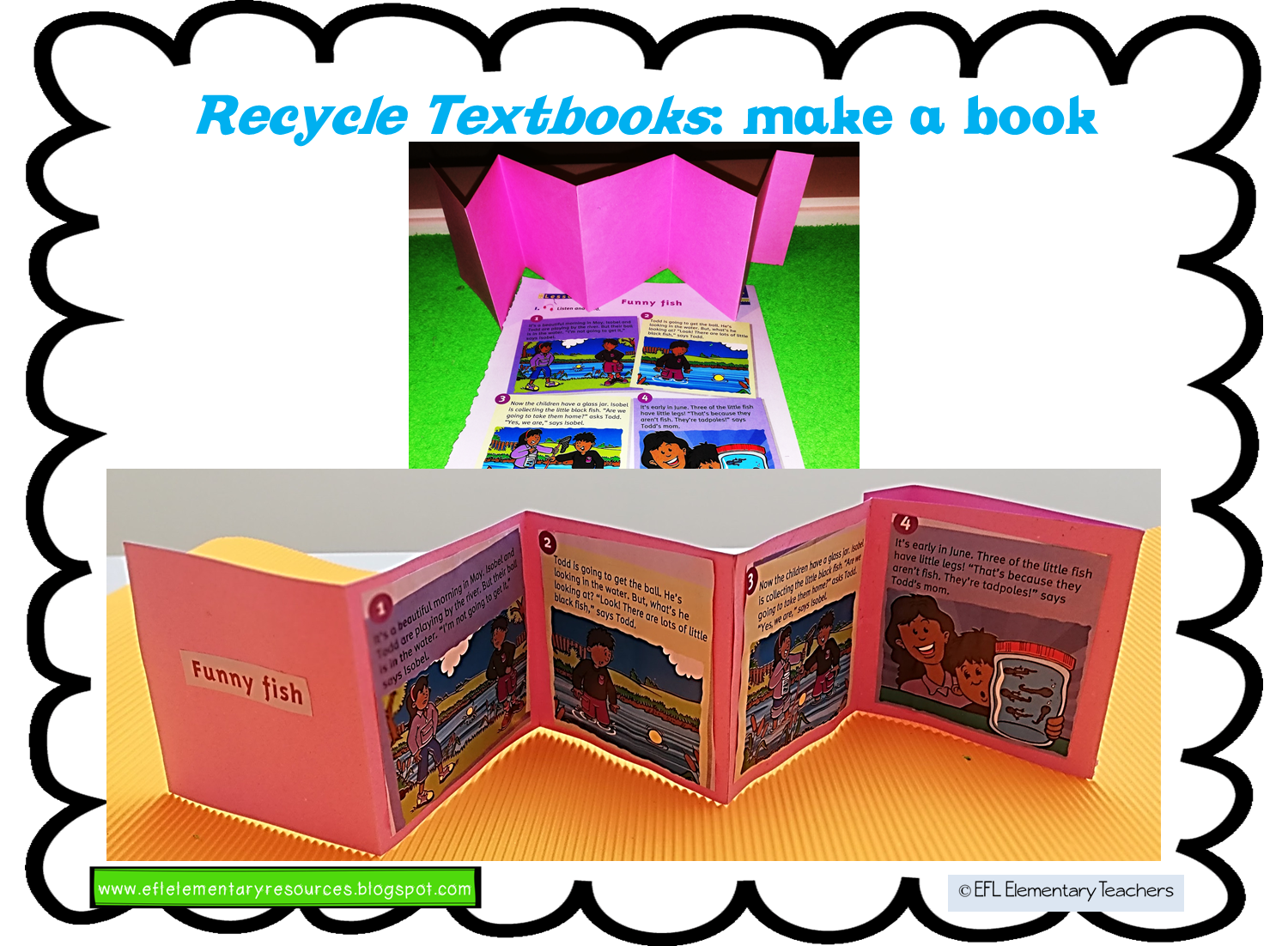 EFL Elementary Teachers Recycle old ESL Elementary Textbooks