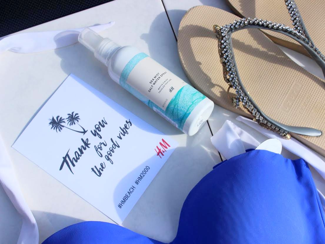 Dressing in Labels BEAUTY H&M Sea Mist salt water spray