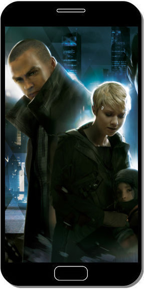 Detroit Become Human 3 Persos - Fond d'écran en FHD pour Mobile