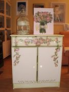 Shabby Chic Decoupage Komoda