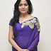 Singer Sunitha Latest Photos In Violet Saree