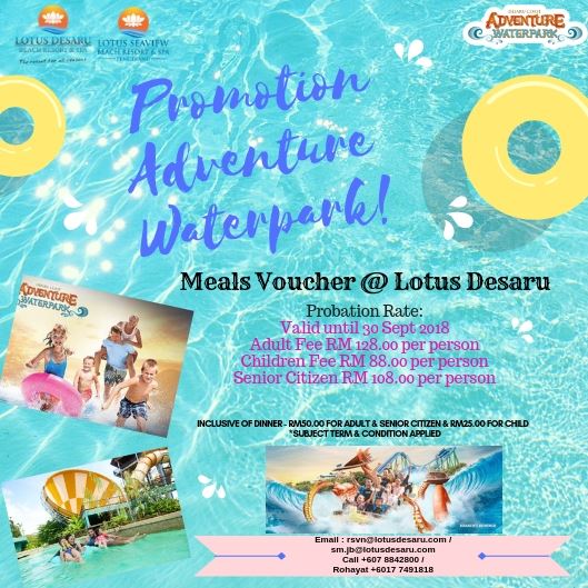 Xploring Johor Lotus Desaru Promotion