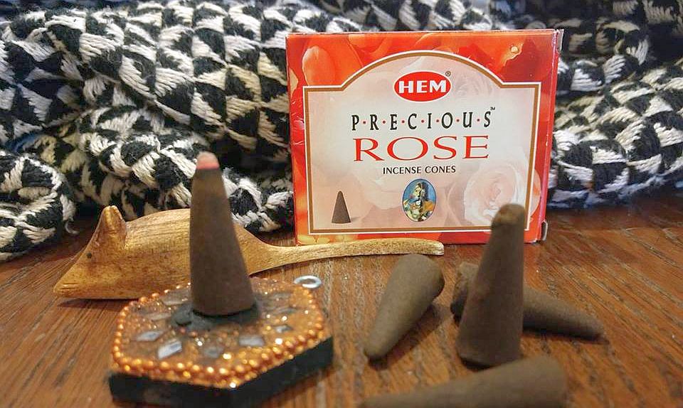 Incense In The Wind HEM Precious Rose Incense Cones