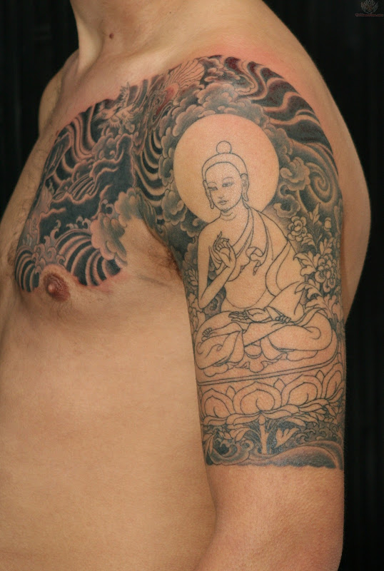 buddha tattoos title=