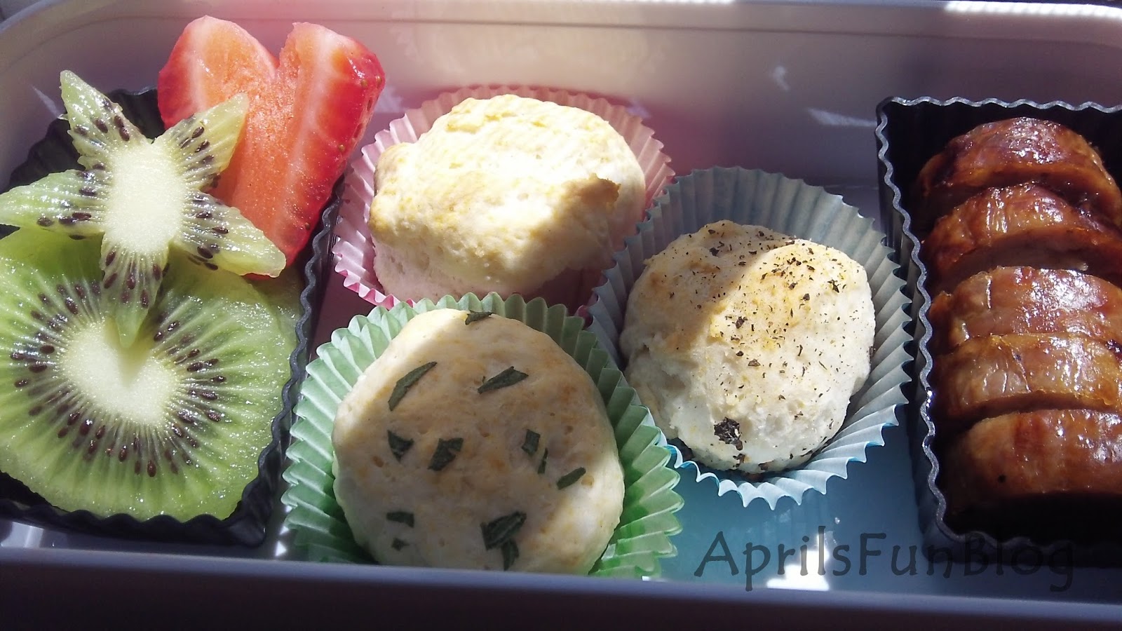 April's Fun Blog Pancake Breakfast Bento Box
