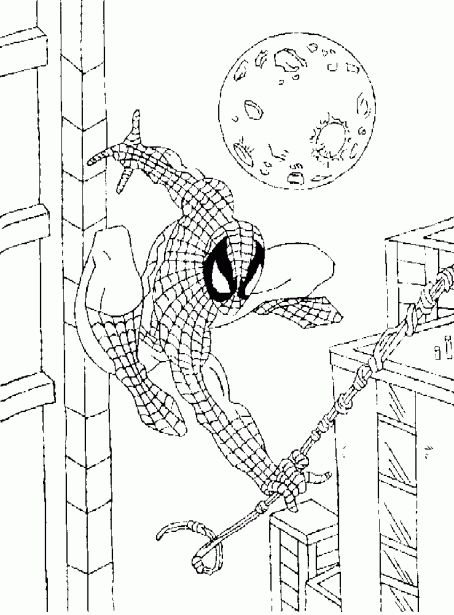 casinha de criança desenhos para colorir homem aranha
