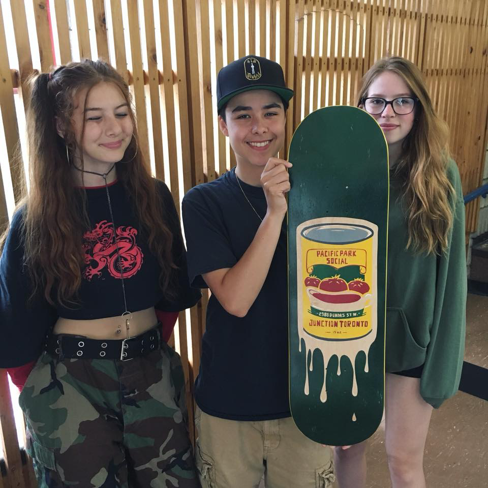 OASIS SKATEBOARD FACTORY Our design crew are finishing up delivery of