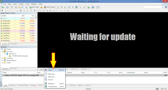 Cara login mt4