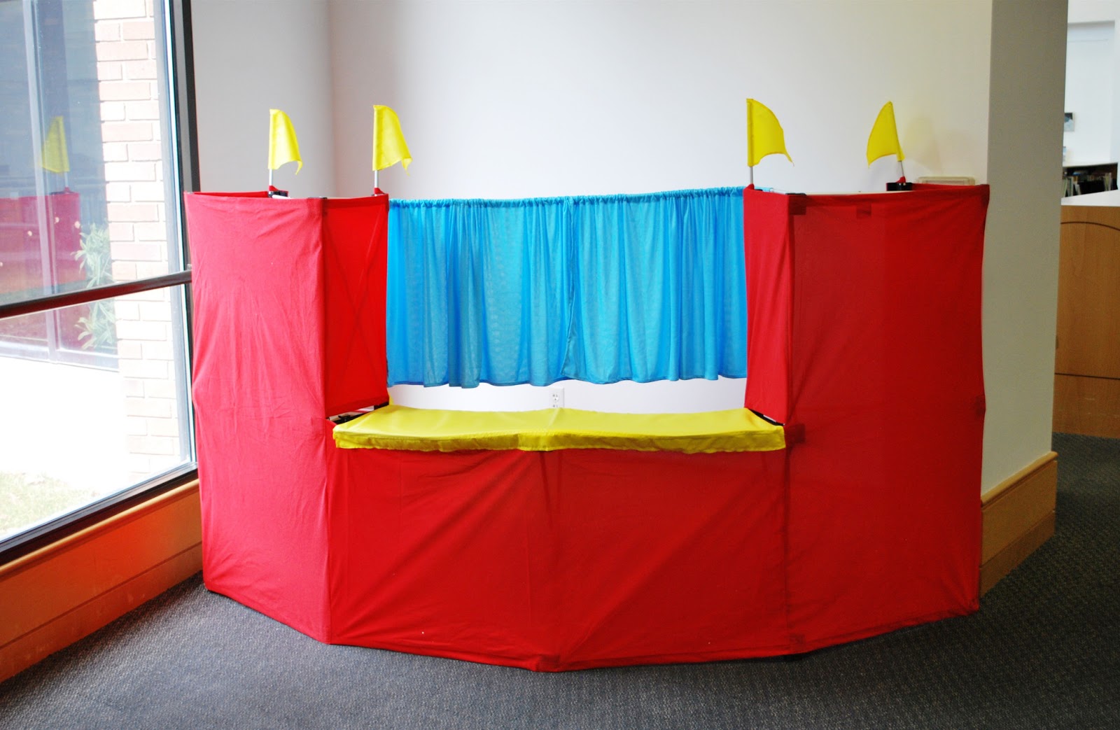 Laptime and Storytime Puppet Stage tryouts