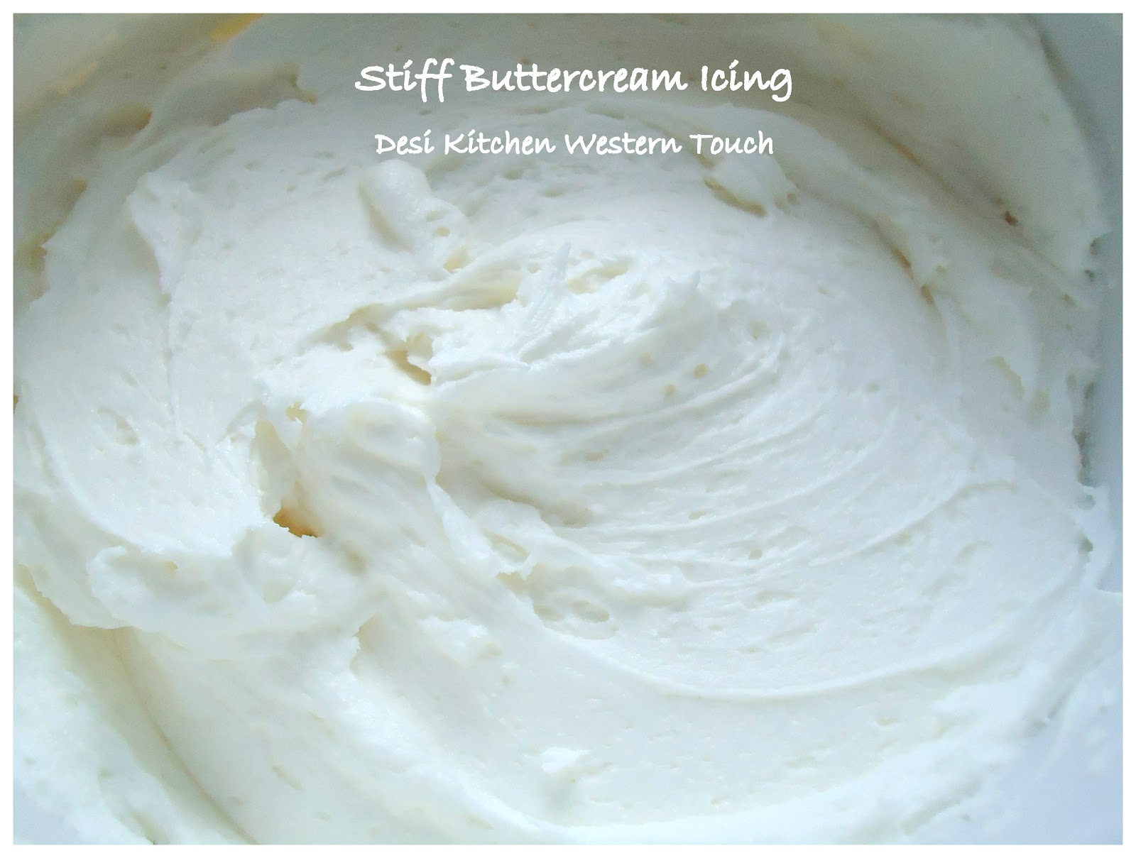 morEwish Cuisine by Mahwish Stiff Buttercream Icing