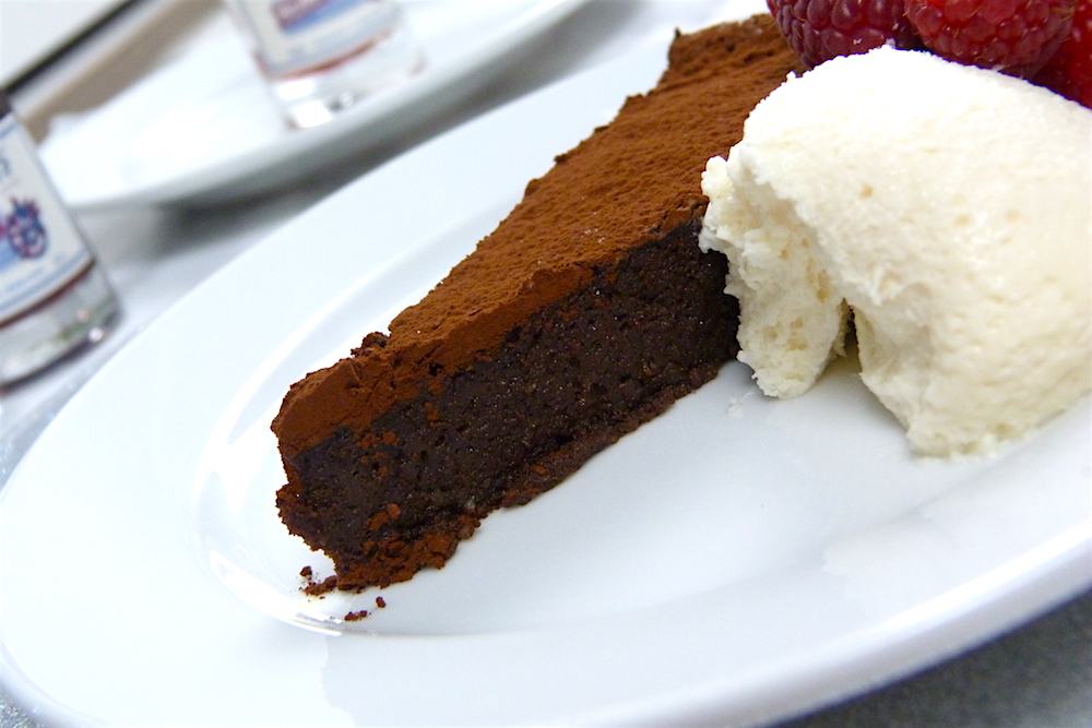 Sunken Chocolate and Sloe Gin Cake // with Hayman's Gin Lucyy Writes