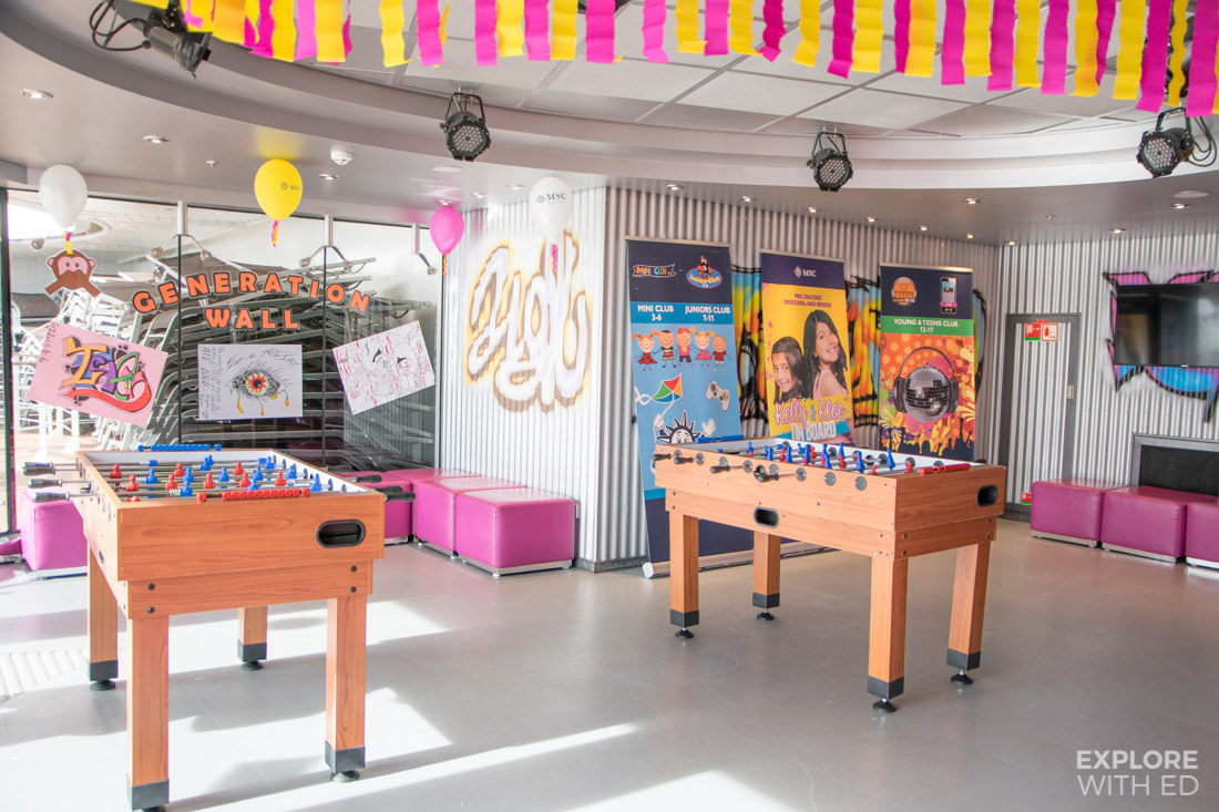 Doremi Kids Clubs on MSC Preziosa
