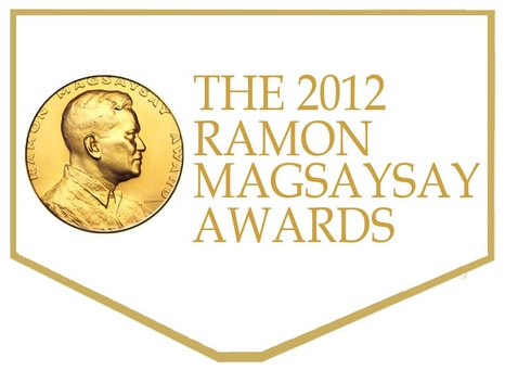 2012 ramon magsaysay awards
