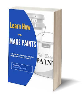 An ebook that teaches step by step on how to make emulsion pain, textcoat paint, gloss or oil based paint and satin or nylon paints