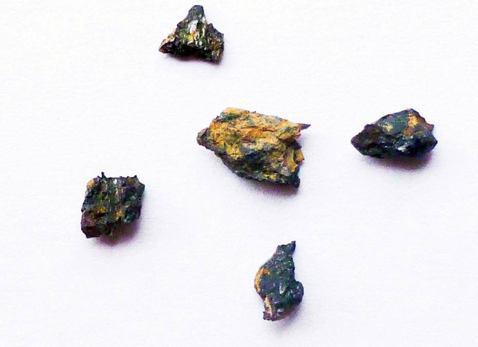 Image: Fragments of the Hypatia stone via Dr Mario di Martino, INAF Osservatorio Astrofysico di Torino 