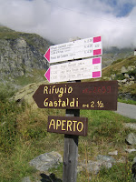 Cartello itinerario