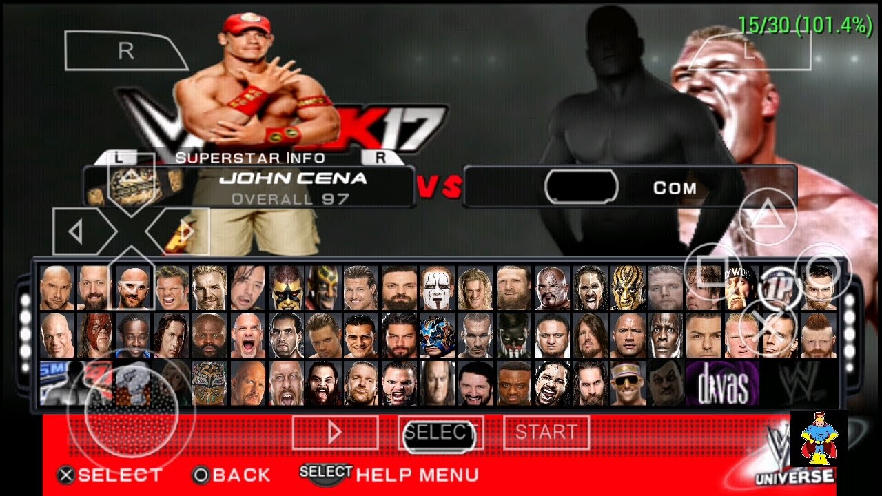 wwe 2k17 psp game zip download