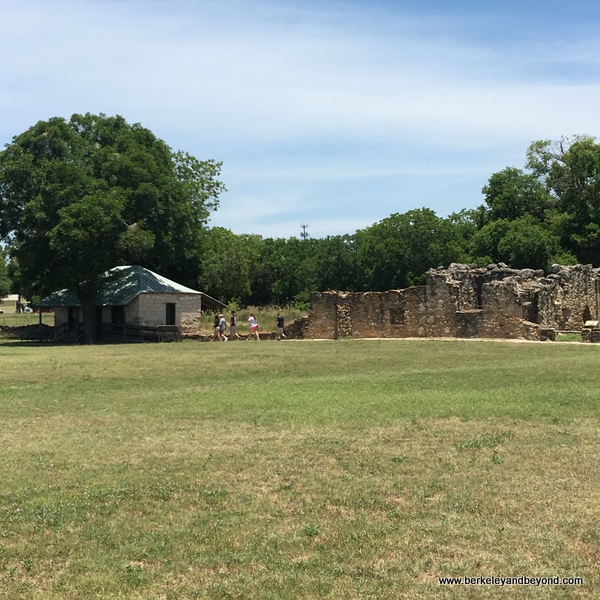 exterior expanse at Mission San Juan in San Antonio Missions National Historical Park in San Antonio, Texas exterior expanse at Mission San Juan in San Antonio Missions National Historical Park in San Antonio, Texas