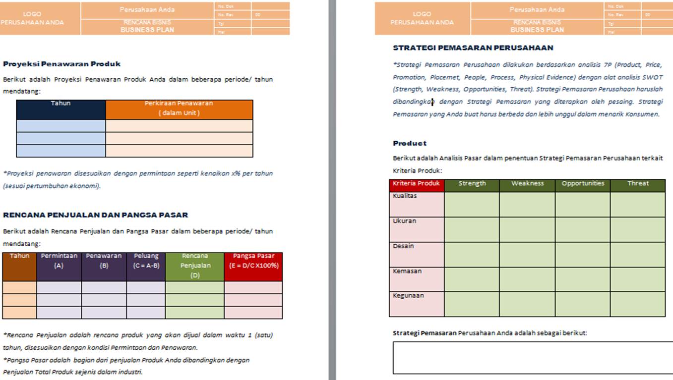 Pt Sistem Manajemen Utama Business Plan Rencana Bisnis
