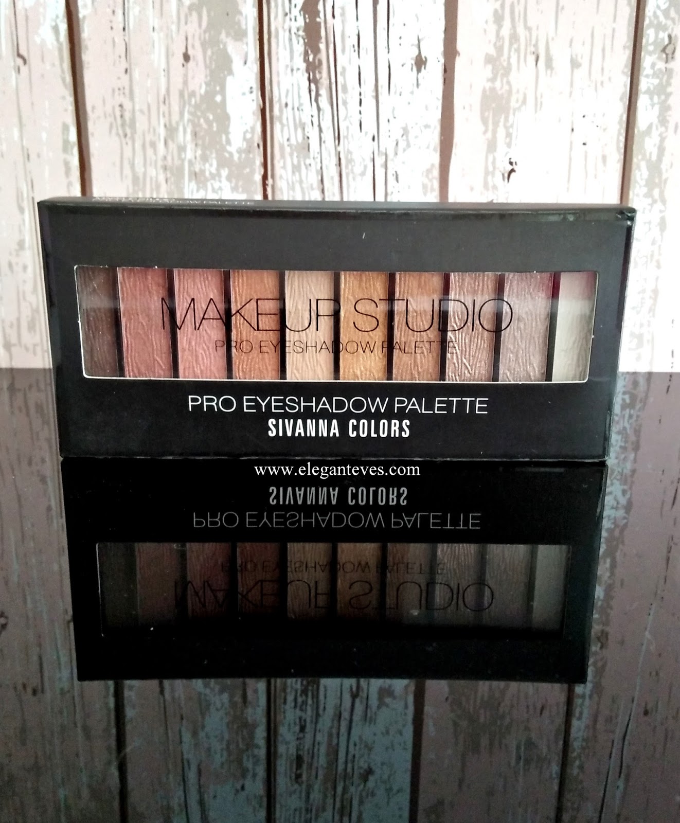 Sivanna Colors Makeup Studio Pro Eyeshadow palette01 Review, Swatches