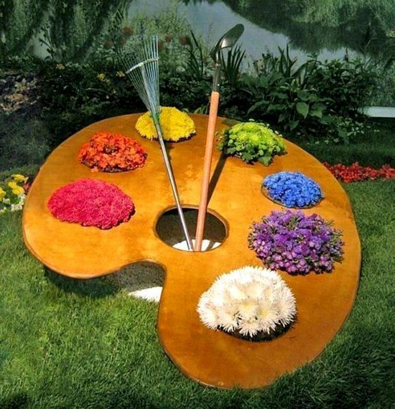 DIY Garden Ideas That Will Add Artistic Note Do it yourself ideas and