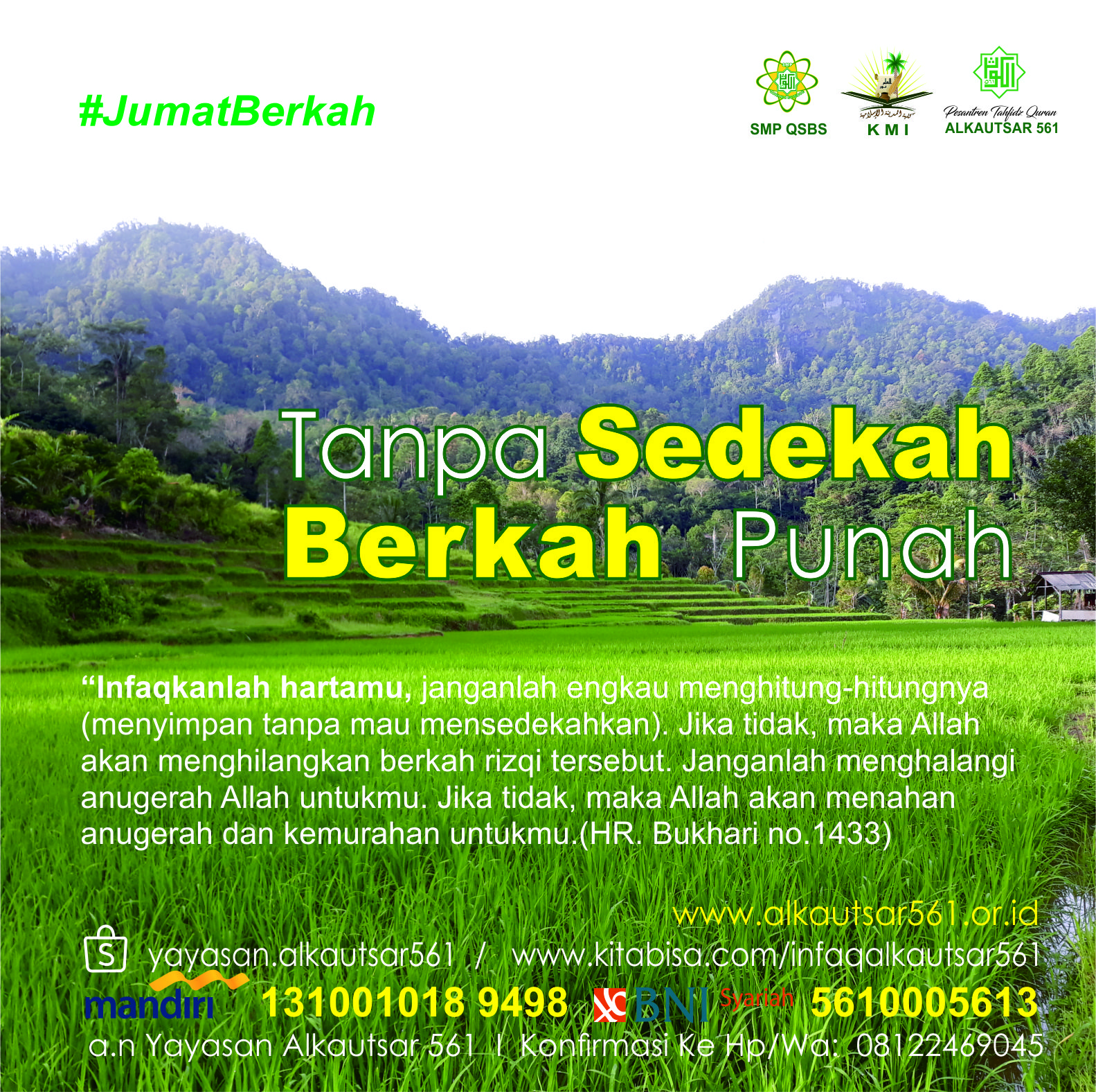 Andrea Blog: Kata Bijak Sedekah Jumat
