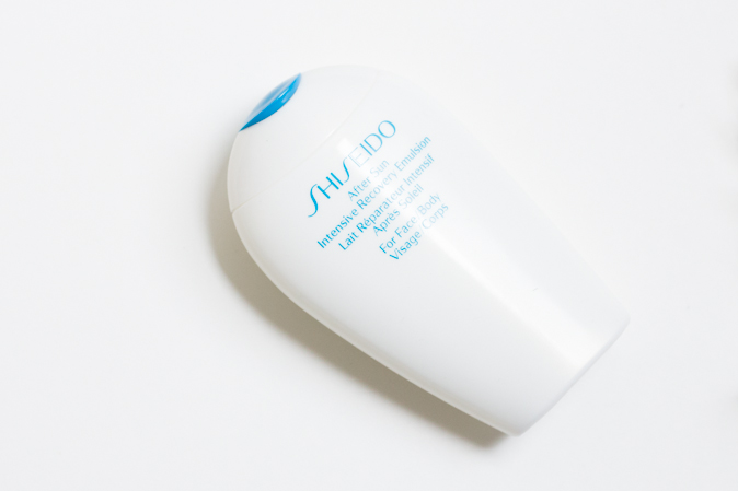 shiseido after sun recovery emulsion review