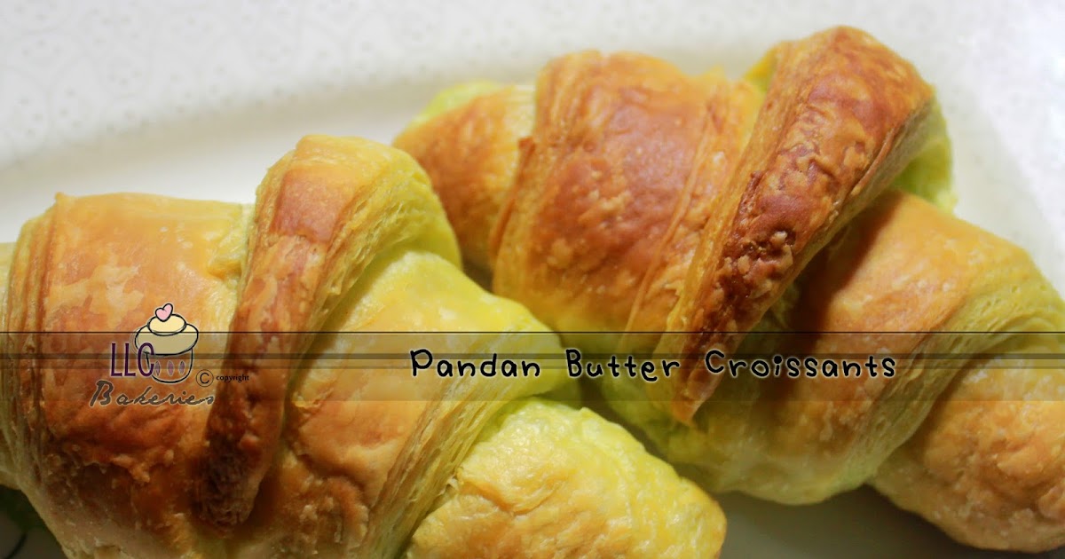 LLC Bakeries: Pandan Butter Croissants