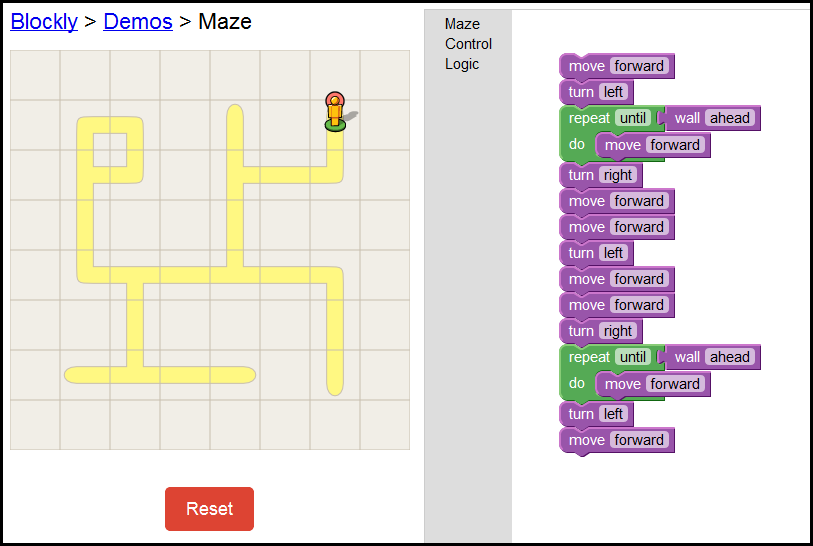 Робот блокли поляков ответы. Игра блоки лабиринт ответы. Вспомогательные алгоритмы blockly. Вспомогательные алгоритмы blockly. Blockly.