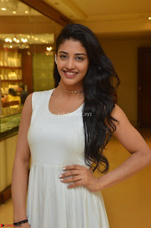 Daksha Nagarkar Cute Beauty in Sleeveless White Dress at Khwaaish Exhibition Launch 2017 ~  Exclusive 061