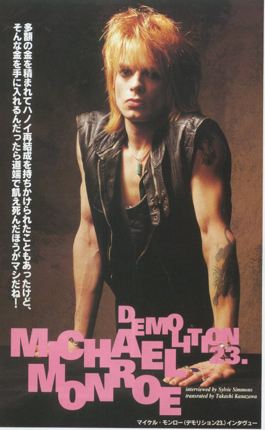 MICHAEL MONROE : El ultimo GRAN rockero 1994%2B%252820%2529