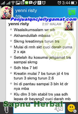 Cara Mengobati Gagal Ginjal Secara Alami Tanpa Cuci Darah Terbukti Mujarab ~ TESTIMONI QNC JELLY GAMAT Cara Mengobati Gagal Ginjal Secara Alami Tanpa Cuci Darah Terbukti Mujarab ~ TESTIMONI QNC JELLY GAMAT