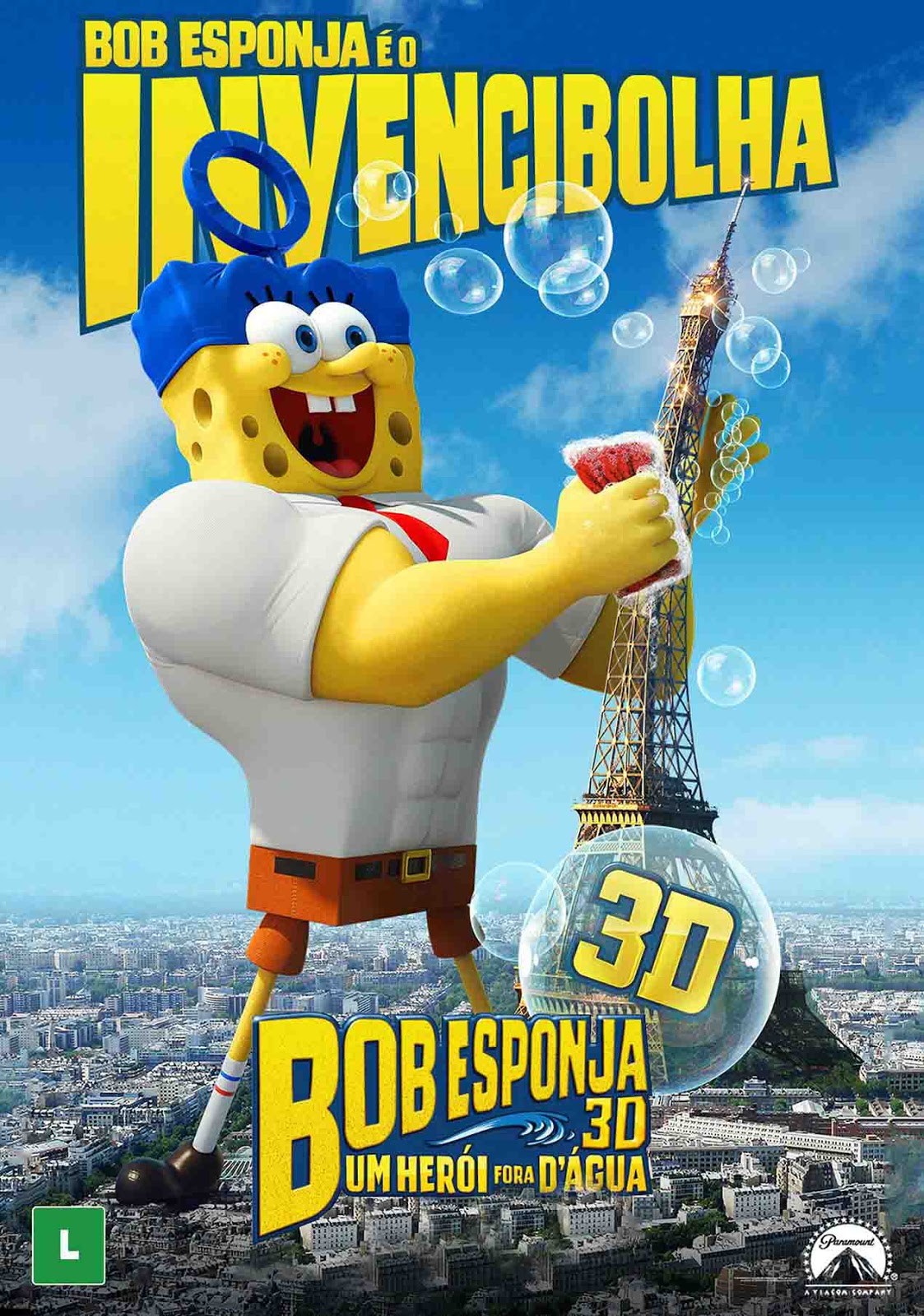 Bob Esponja: Um Herói Fora d’Água 3D Torrent - Blu-ray Rip 1080p Dublado (2015)