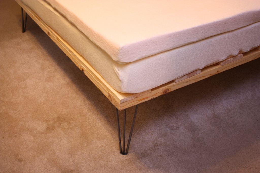 diy foam mattress frame