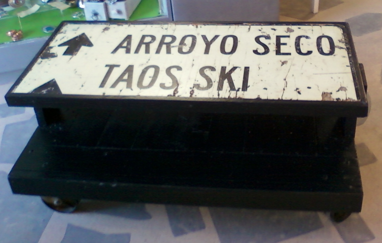 Red Rock Rose INDUSTRIAL CHIC Handmade Coffee Table