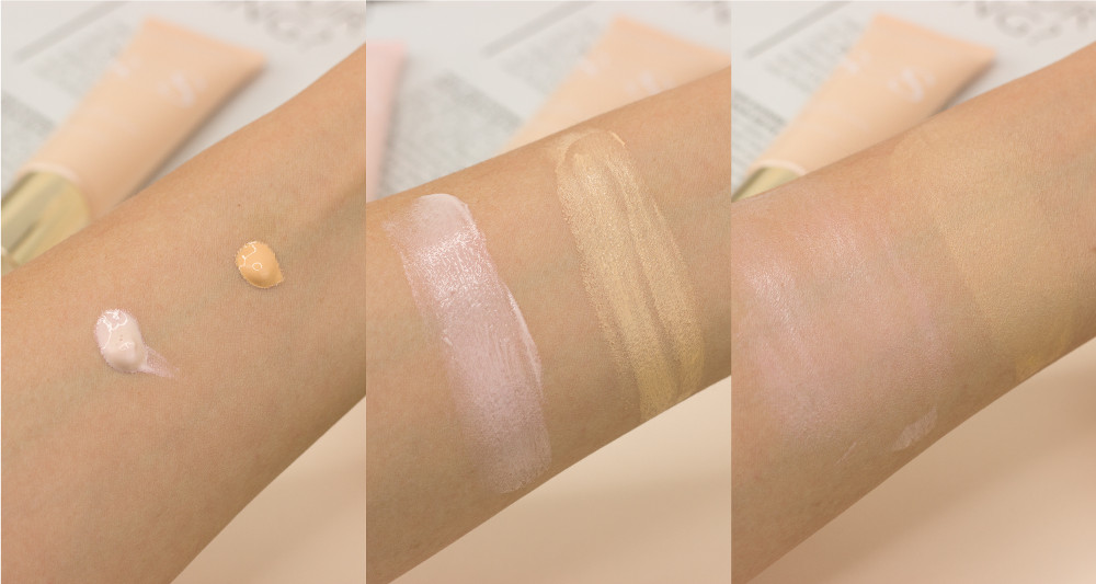 Clarins SOS Primer Rose & Peach Swatches Clarins SOS Primer Rose Peach Swatches Review Highend Makeup