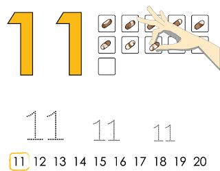 Contar Del 11 Al 20