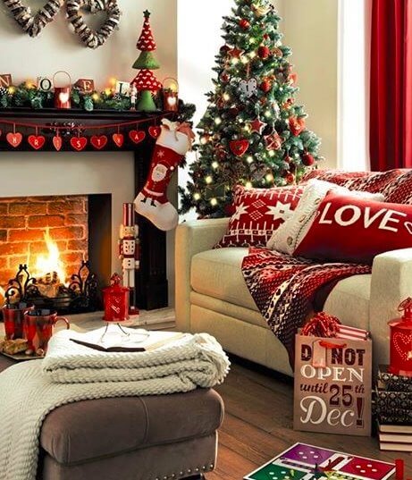 Christmas Home Decoration Living Room Christmas, Home Decoration, Living Room