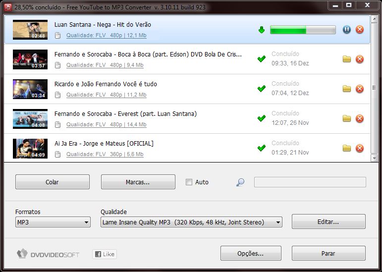 Animek Free YouTube to MP3 Converter / Windows Media Player 11