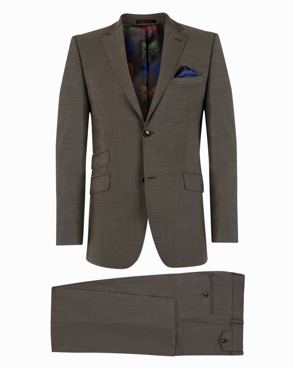 British Mens Fashion News: Ted Baker - CAYDEN Sterling wool suit