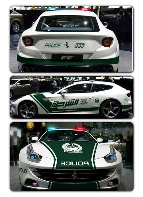 Ferrari FF also joins to Dubai Police cars