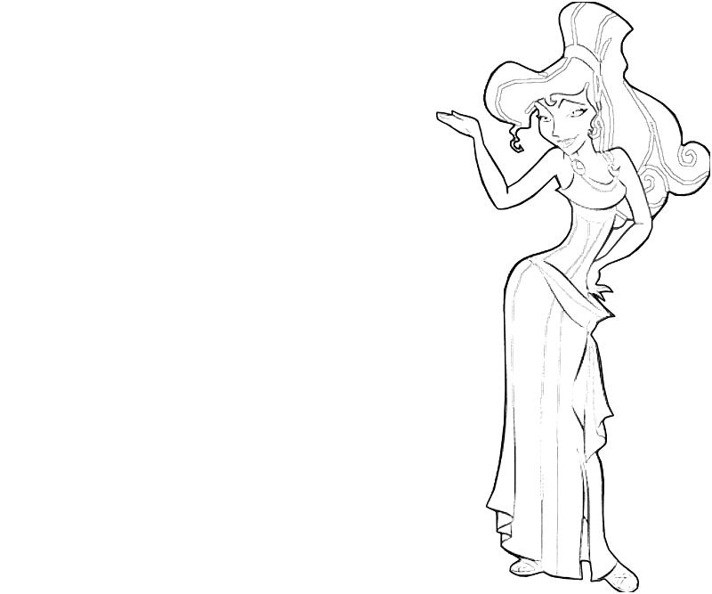 Megara 3 Coloring | Crafty Teenager
