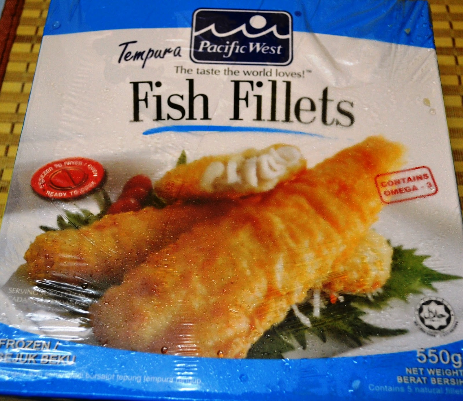 FoodHome Sweet Home Tempura Fish Fillet with Potato Wedges & Egg in