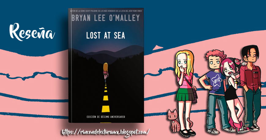 Rincón de lectura: "Lost At Sea" de Bryan Lee O'Malley - Lost At Sea Bryan Lee O Malley