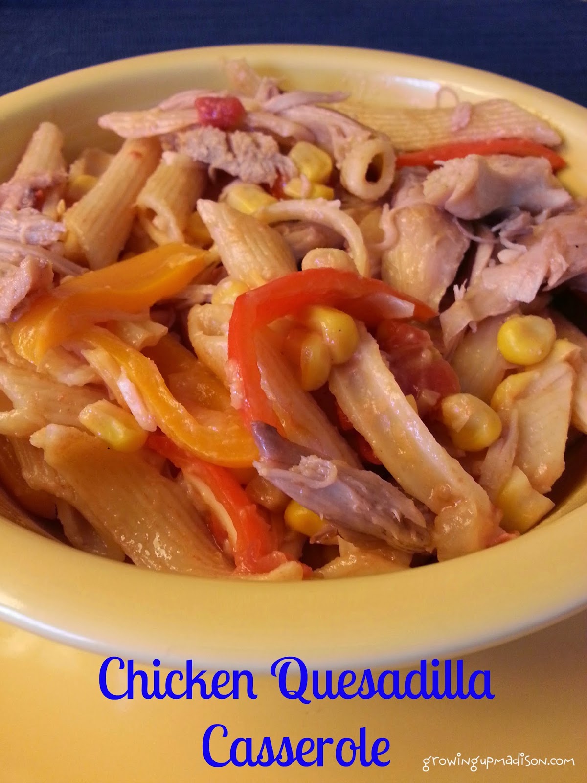 Chicken Quesadilla Casserole - Recipe - AnnMarie John