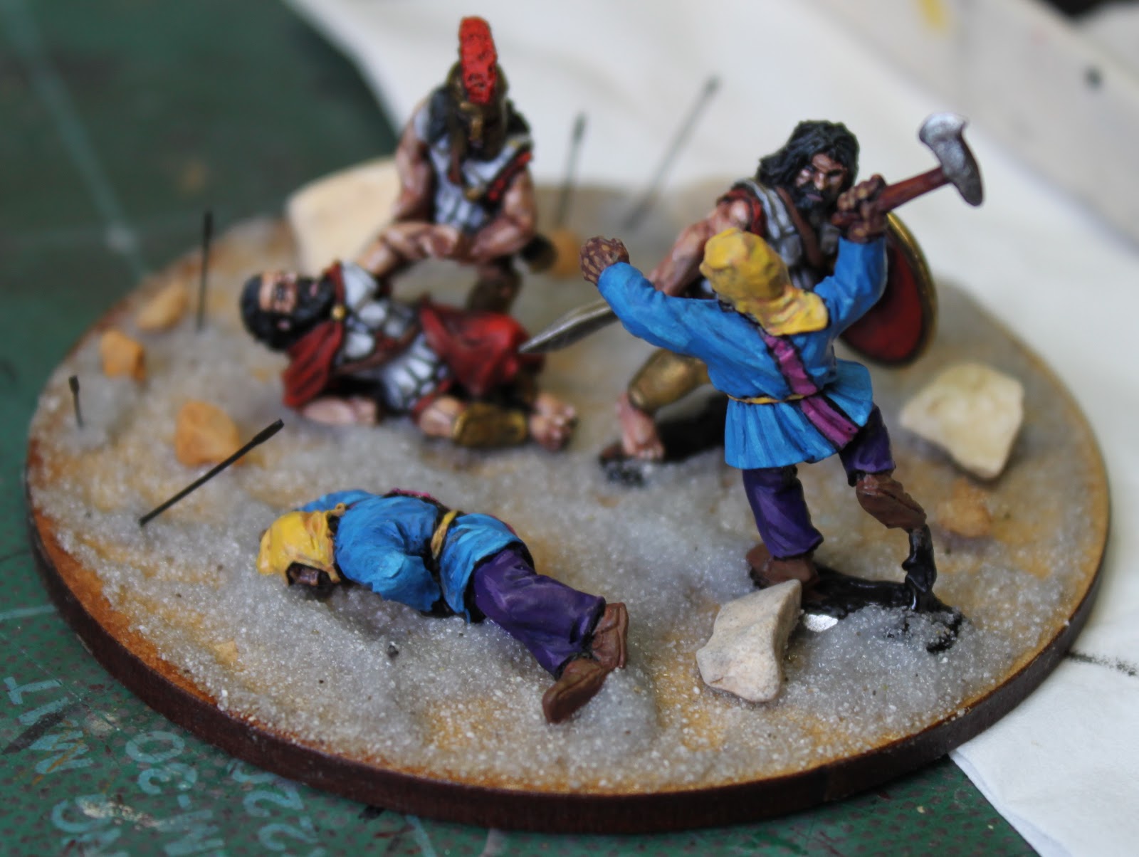 28mm Victorian Warfare: The Death of Leonidas
